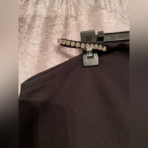 NWT Danielle Bernstein stylish black wide leg dress pant - Picture 4 of 11